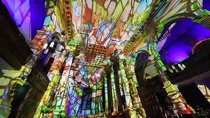 Divine Beauty at Night at Birmingham Cathedral