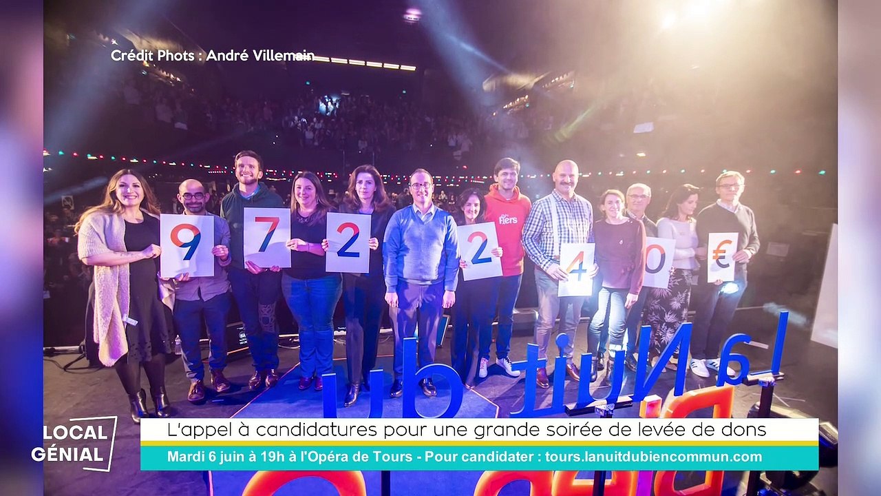 Local Génial - 11/01/2023 - "Tours pour le bien commun", une grande soirée de levée de dons