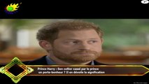 Prince Harry : Son collier cassé par le prince  un porte-bonheur ? Il en dévoile la signification