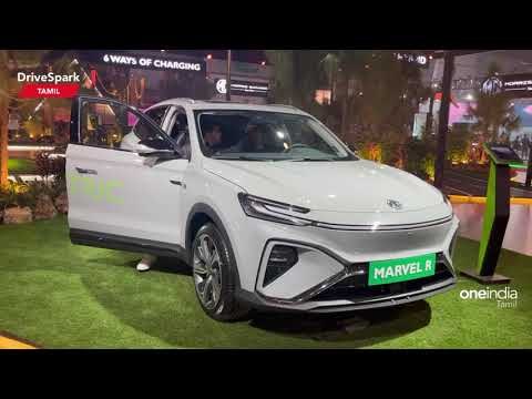 Auto Expo 2023 | MG Marvel R Walkaround | Giri Mani | TAMIL DriveSpark