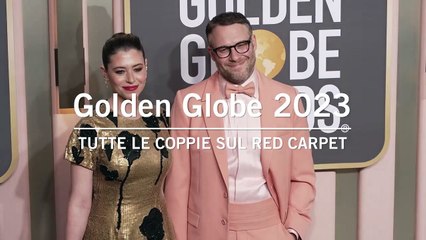 Golden Globe 2023: tutte le coppie sul red carpet