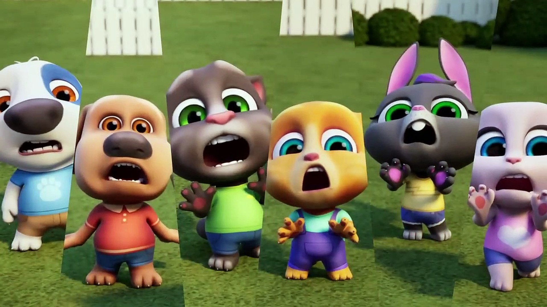 We All Scream at Halloween! Talking Tom Shorts BEST Moments - video  Dailymotion