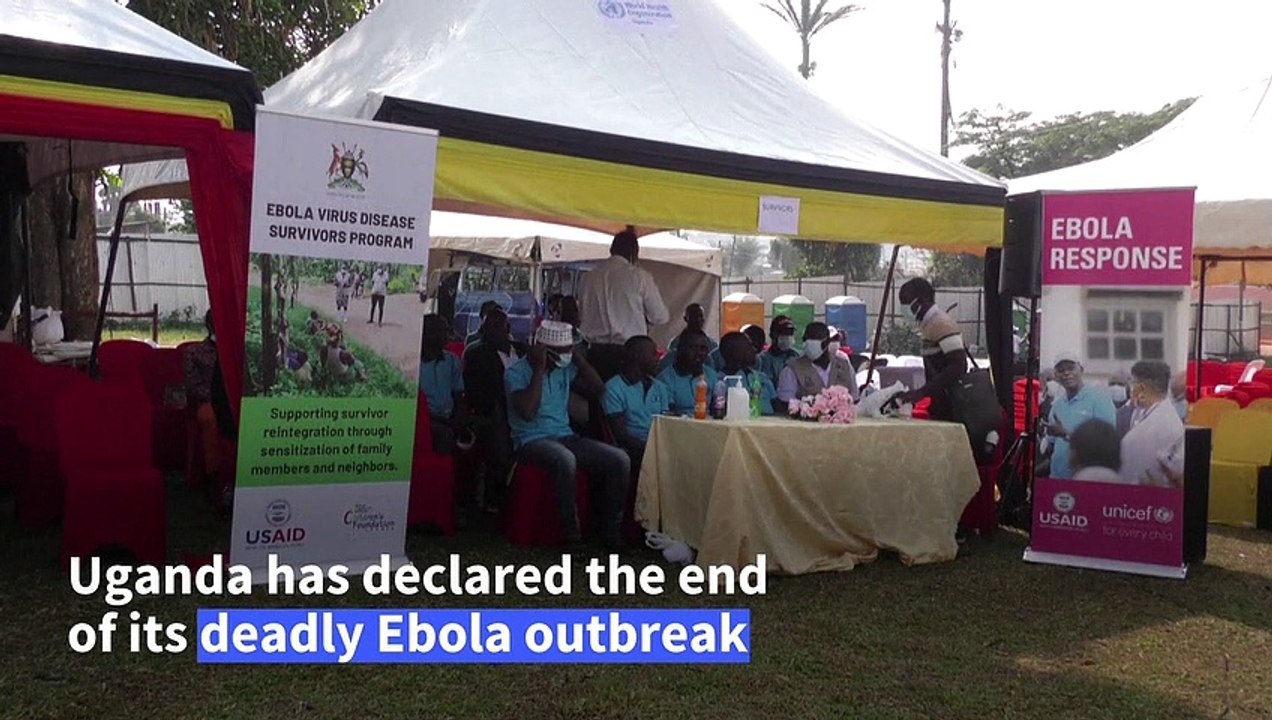 Uganda declares the end of deadly Ebola outbreak
