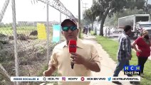 Vendedores organizados de SPS protestan exigiendo construcción de mercado en predio del bulevar del sur