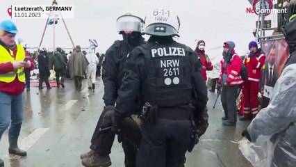 Räumung von Lützerath bisher überwiegend friedlich