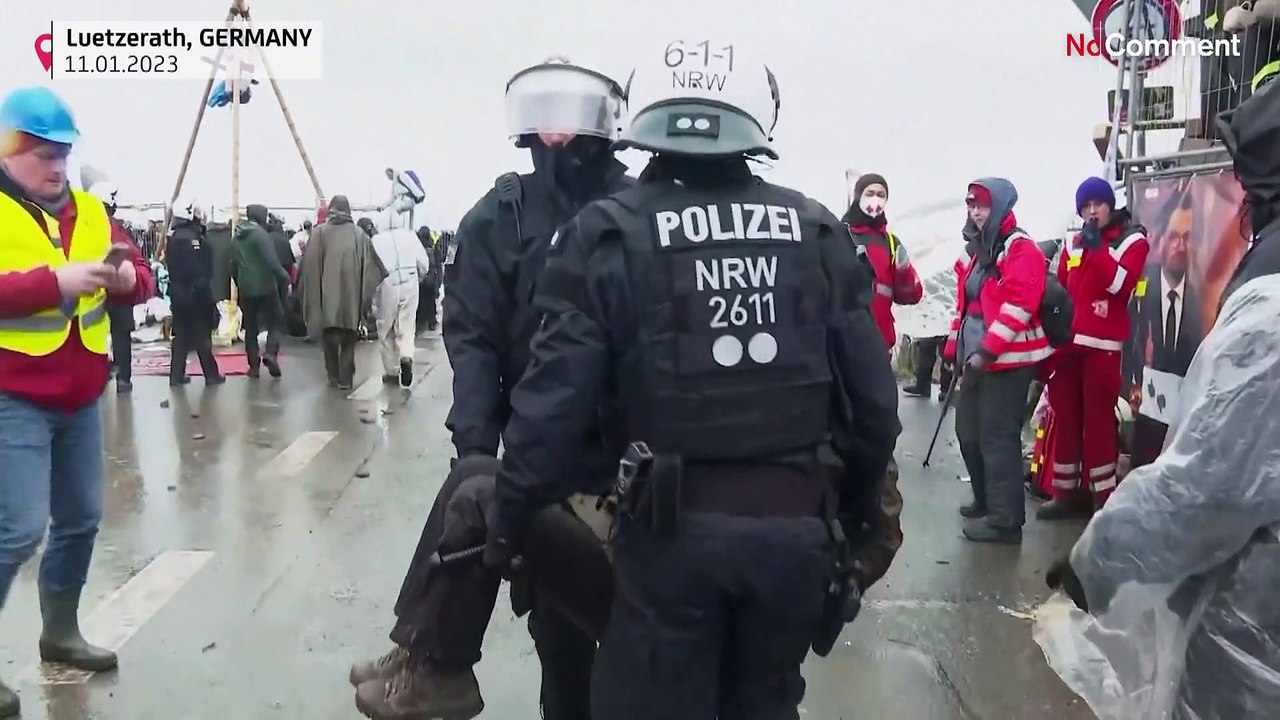 Räumung von Lützerath bisher überwiegend friedlich