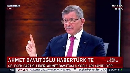 Davutoğlu: 6'lı masada herkes cumhurbaşkanı yardımcısı olacak ve en az 1 bakanlık alacak