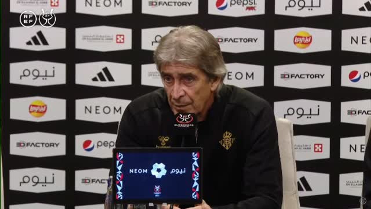 Pellegrini: "El Barça será favorito, pero no venimos de acompañamiento"