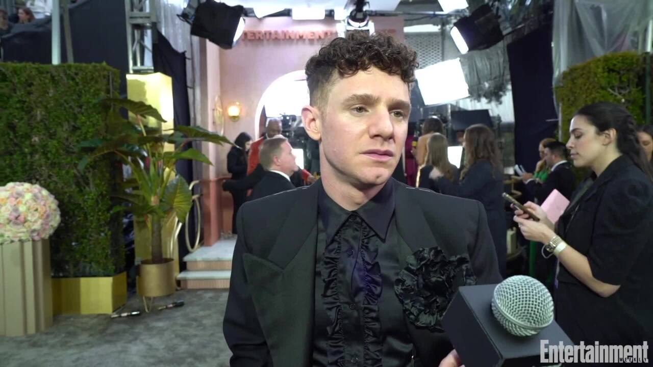 Golden Globes 2023 Red Carpet Interview with Chris Perfetti