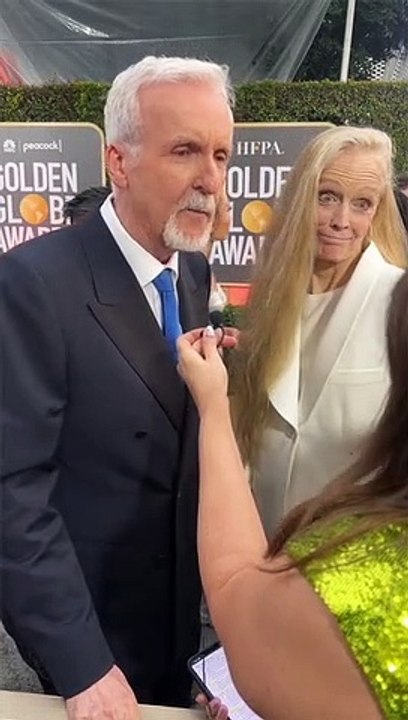 James Cameron Golden Globes 2023