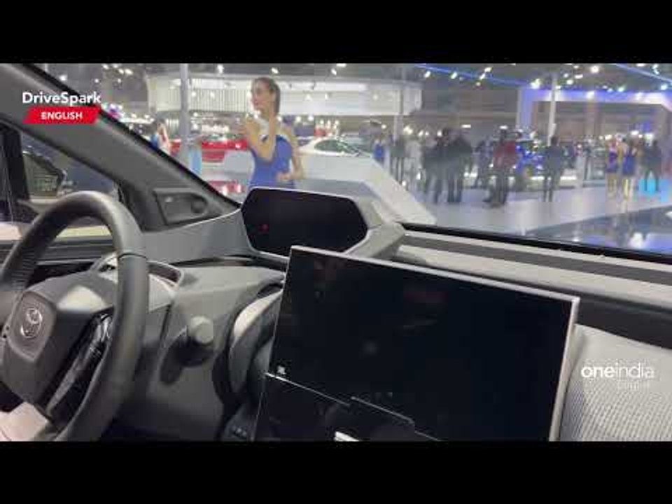 Auto Expo 2023: Toyota BZX4 | Punith Bharadwaj | DriveSpark