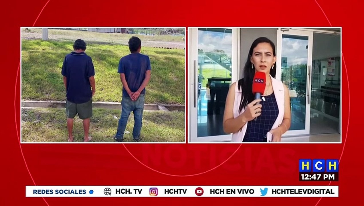 ¡Terrible! Capturan a sujetos cuando "quemaban vivo" a hombre en Lempira