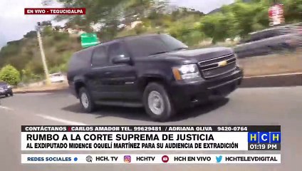 ¡A Audiencia de Extradición el exdiputado liberal Midence Oquelí Martínez!