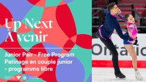 PATINAGE EN COUPLE JUNIOR PROGRAMME LIBRE - Championnats nationaux de patinage Canadian Tire 2023