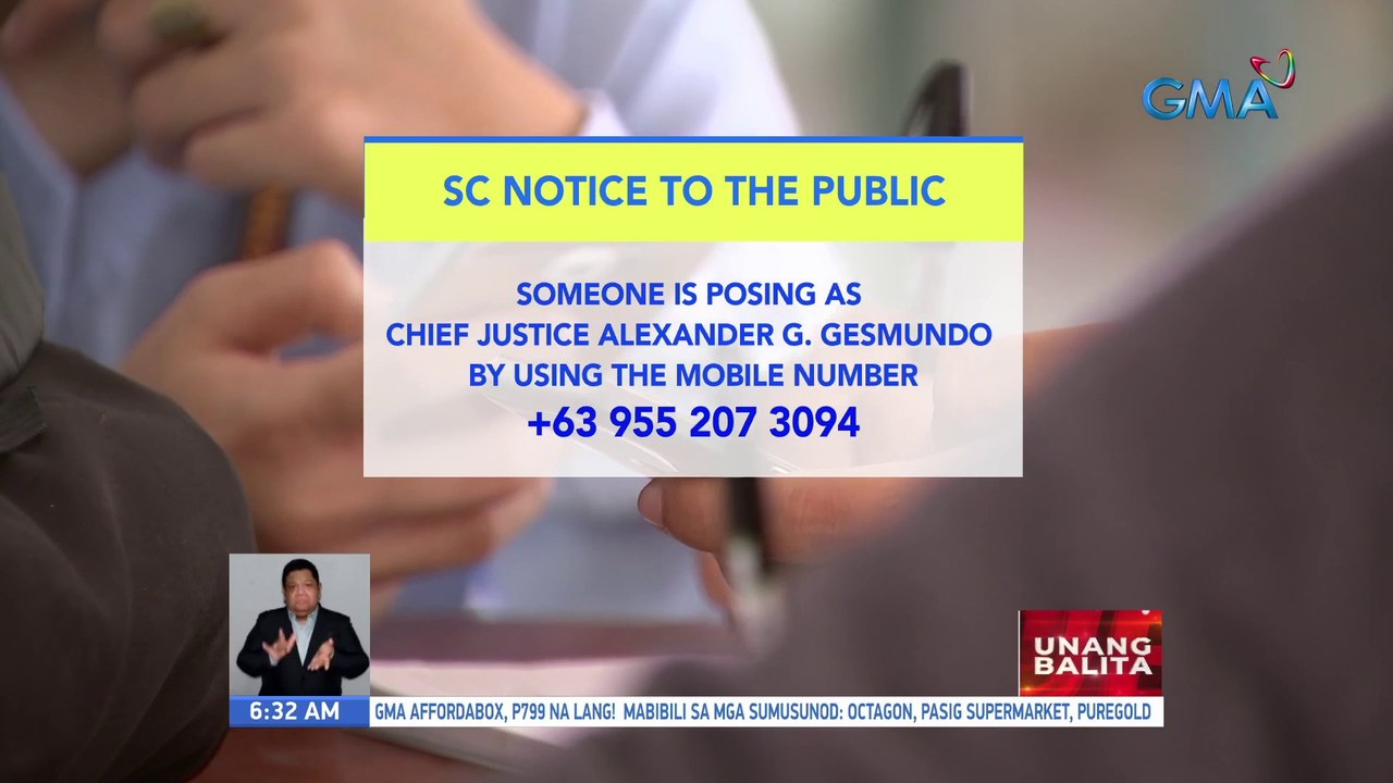Supreme Court notice to the public | UB