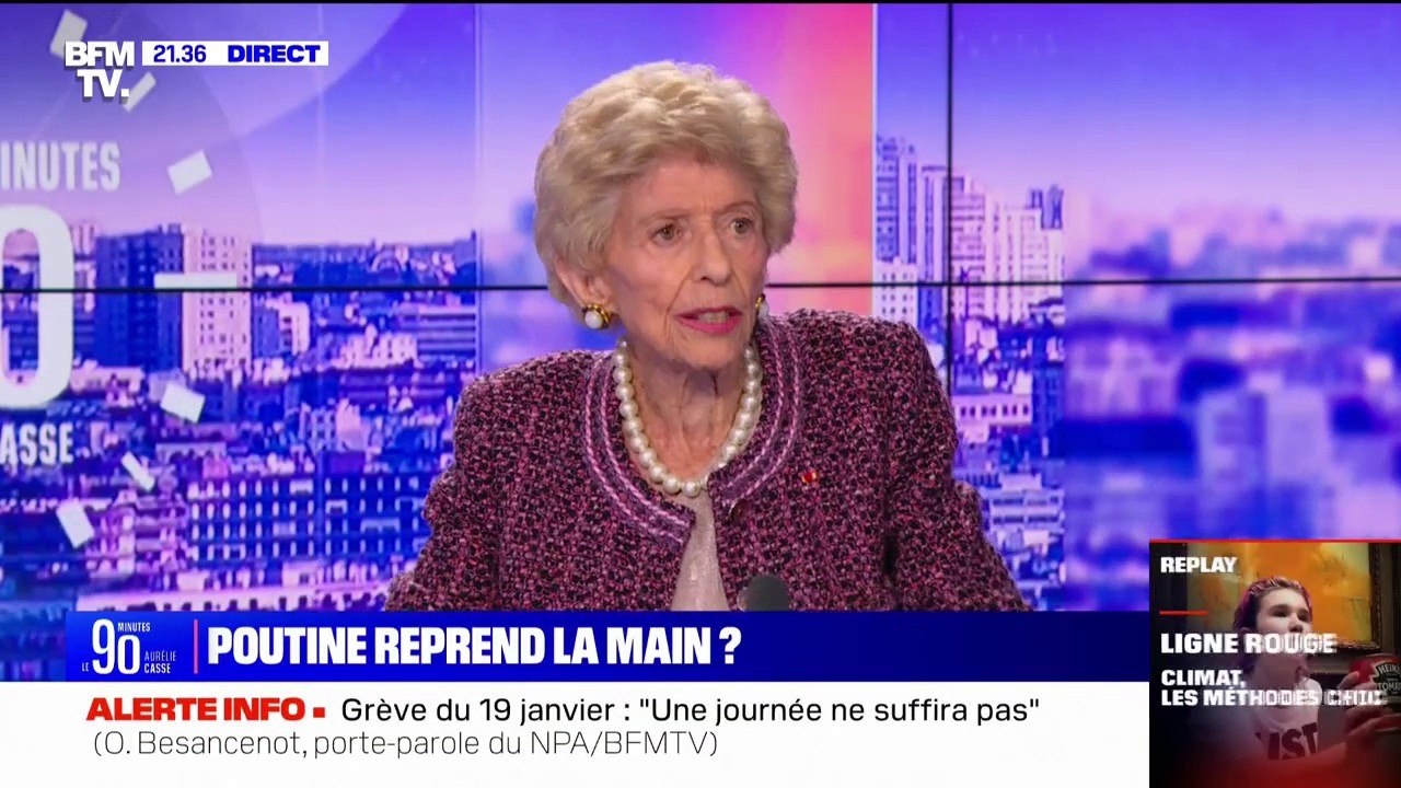 Hélène Carrère d’Encausse: "Si Vladimir Poutine y est allé, c'est parce qu'il était convaincu que l'Ukraine n'existait pas"