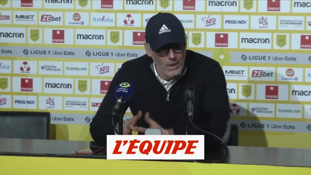 Laurent Blanc : « Si on veut remonter en haut, il va falloir gagner des matches » - Foot - OL