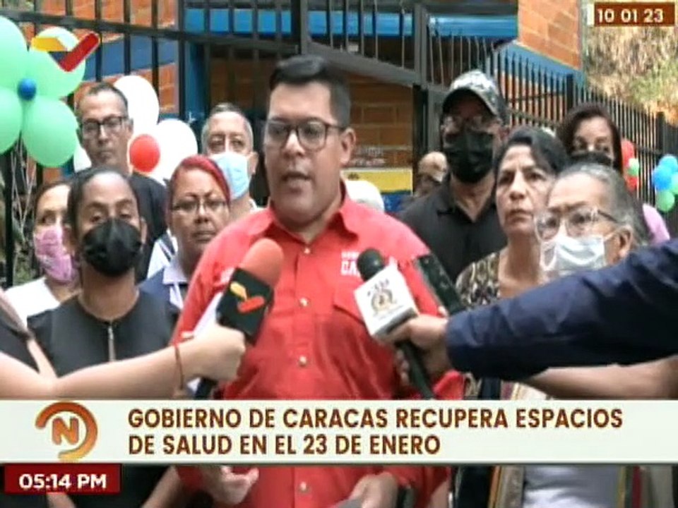 Gobierno de Caracas rehabilita espacios de los Módulos de Barrio Adentro en la parroquia 23 de Enero