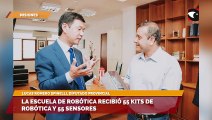 La Escuela de Robótica recibió 55 kits de robótica y 55 sensores