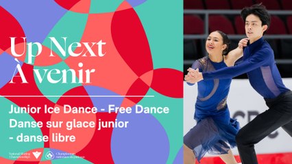 DANSE SUR GLACE DANSE LIBRE - Championnats nationaux de patinage Canadian Tire 2023