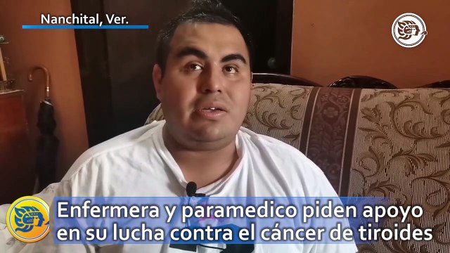 Enfermera y paramédico piden apoyo en su lucha contra el cáncer de tiroides