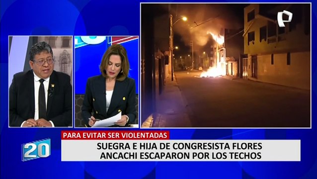 Congresista Flores Ancachi denuncia amenazas de muerte: gente que me apoyo en campaña, ahora son mis enemigos
