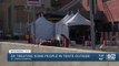 St. Joseph's Hospital forced to treat patients in tents outside ER due to high volume of patients