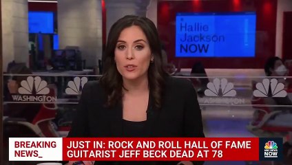 Rock and Roll Hall of Fame guitarist Jeff Beck dead at 78