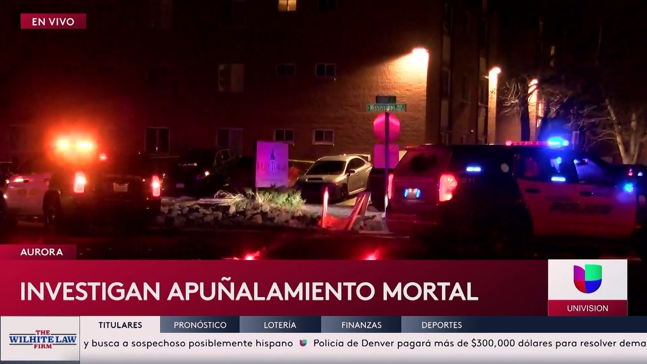 Policía de Aurora investiga apuñalamiento mortal