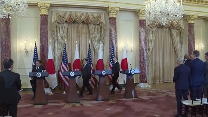 WASHİNGTON - ABD ve Japonya Savunma ve Dışişleri bakanları Washington'da görüştü