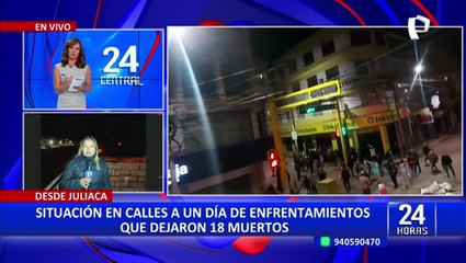 Juliaca: está es la situación en las calles a un día de enfrentamientos que dejaron 18 muertos