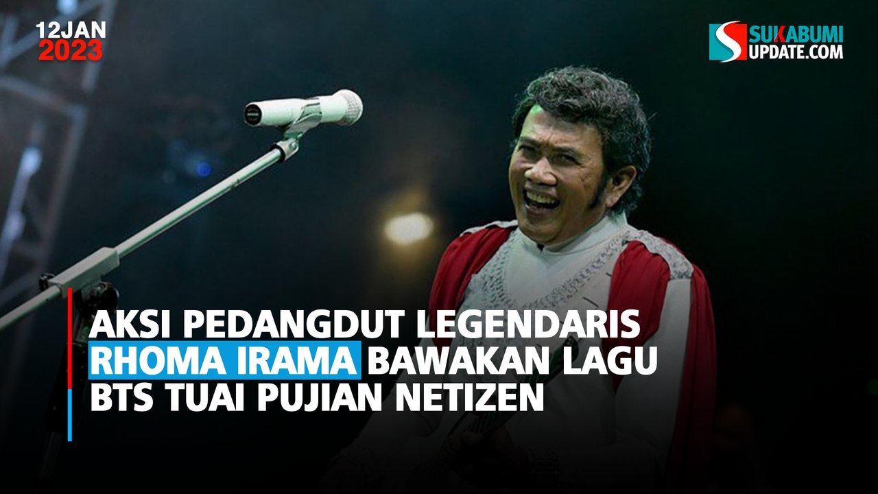 Aksi Pedangdut Legendaris Rhoma Irama Bawakan Lagu BTS Tuai Pujian Netizen