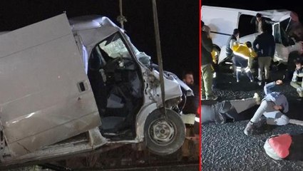 Ankara'da kaçak göçmenleri taşıyan minibüs devrildi! 21 kişi yaralandı, sağ çıkanlar kaçtı