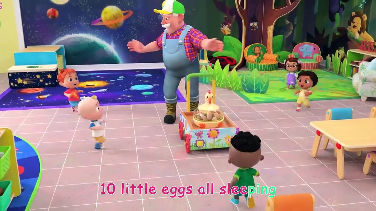 Numbers Song with Little Chicks _ CoComelon Nursery Rhymes & Kids Songs