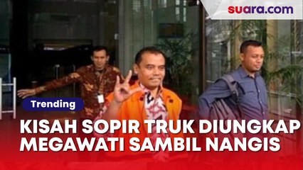 Kisahnya Diungkap Megawati Sambil Menangis, Cerita Sopir Truk Tasdi Jadi Bupati Kini Berakhir di Jeruji Besi