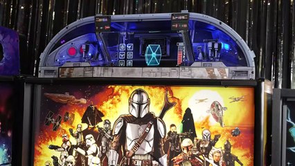 Mandalorian Pinball Machine Gets Pinball's Craziest Mod Ever A $2000 Holographic Topper