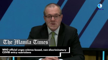 WHO Urges Countries to Adopt Science-Based, Fair COVID Entry Rules 🌍