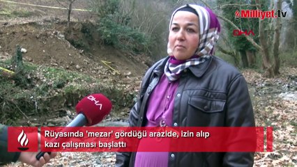 Her şey gördüğü rüya ile başladı! Toprağı Almanya'da inceletti, kazı için izin aldı