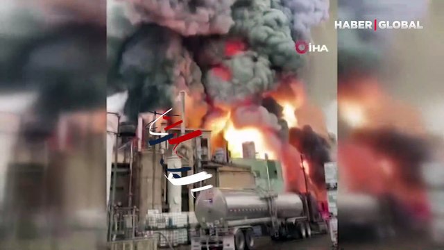 ABD’de kimya fabrikasında korkutan yangın! Yeşil renkli oksitleyici madde uyarısı yapıldı