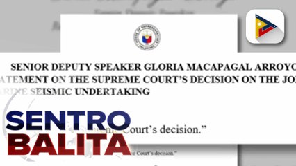 House Senior Deputy Speaker Arroyo, iginagalang ang desisyon ng SC sa tripartite agreement on JMSU