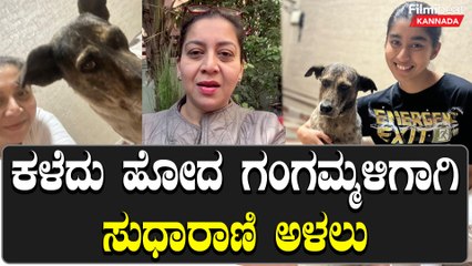 ಮುದ್ದಿನ ನಾಯಿಯನ್ನು ಕಳೆದುಕೊಂಡ ಸುಧಾರಾಣಿ ವಿಡಿಯೋ ಮೂಲಕ ರಿಕ್ವೆಸ್ಟ್ ಮಾಡಿದ್ದೇನು? | *Sandalwood