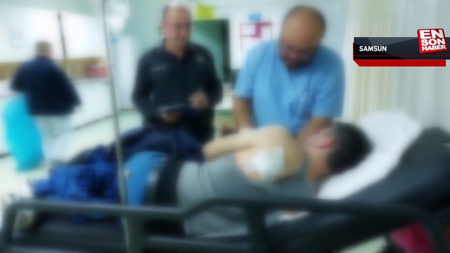 Samsun'da babası parasını gasbetti, polis merkezi dönüşü oğlu bıçaklattı