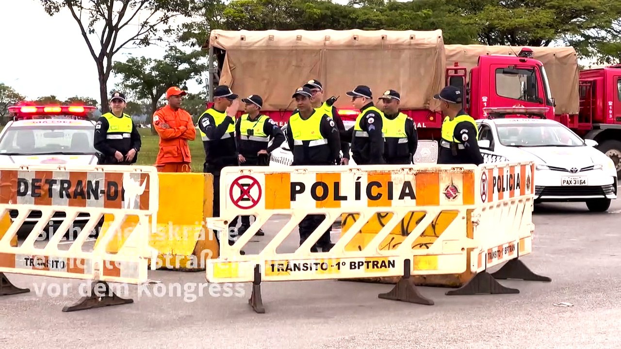 Brasilien: Verschärfte Sicherheit nach neuen Protestaufrufen