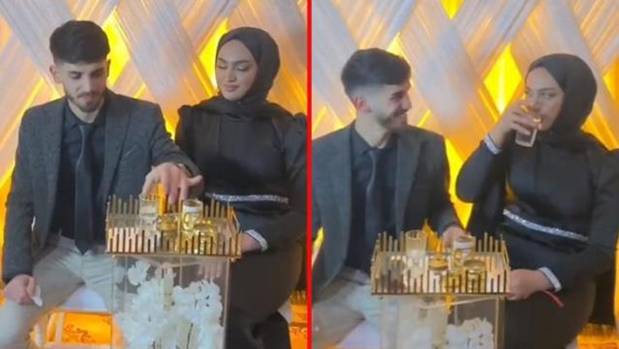 Kayınvalide ve gelinin hareketi söz merasimine damga vurdu! Damat ne yapacağını şaşırdı