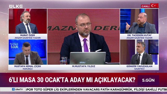 5. Gün - Murat Özer | Mustafa Kemal Çiçek | Taceddin Kutay | Güngör Yavuzaslan | 11 Ocak 2023