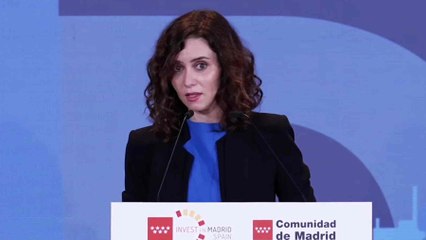 Ayuso reta a Sánchez deducirá el 20% del IRPF al capital extranjero invertido en Madrid