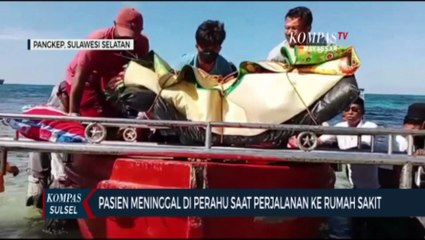 Pasien Meninggal Di Perahu Saat Perjalanan Ke Rumah Sakit