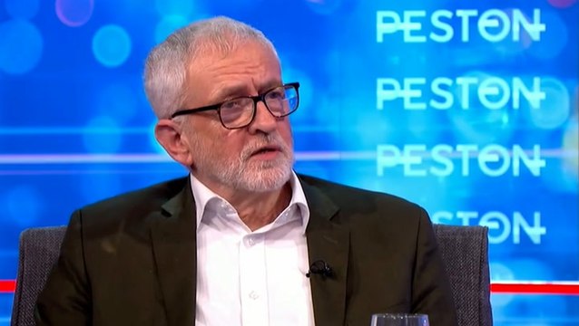 Jeremy Corbyn refuses to tell Robert Peston if he will stand as independent MP at next election