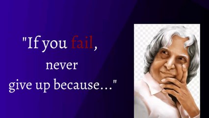 APJ Abdul Kalam -Famous Quotes