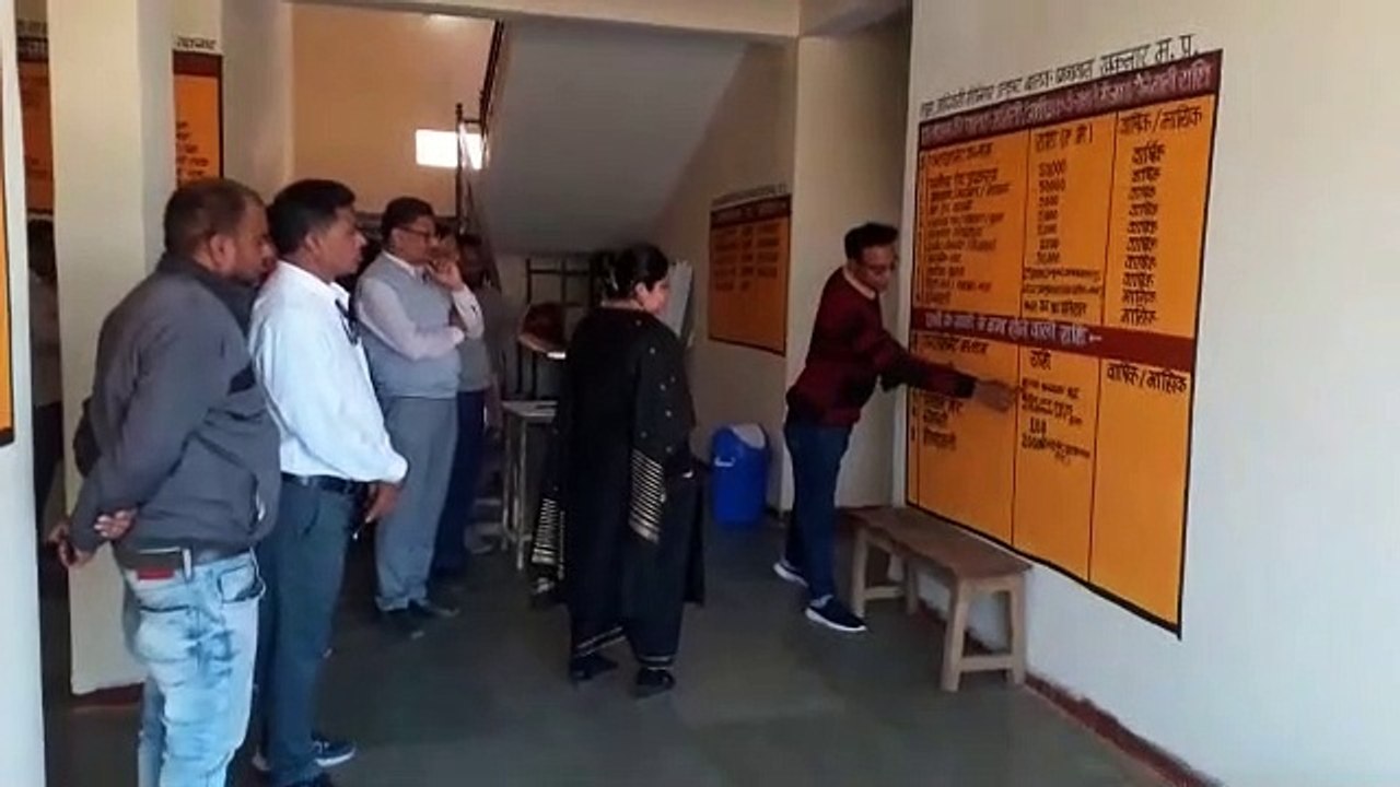 Burhanpur: Collector looked strict, said negligence will not work